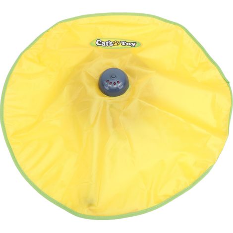 Jouet électronique pour chat à mouvement caché, jouet interactif électrique pour chat, tapis de jeu avec bâtonnet rotatif automatique, jouet pour stimuler les instincts de chasse (1/5)