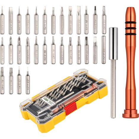 Kit Tournevis Precision 32 Pieces - Embouts et Etui Portable (1/5)