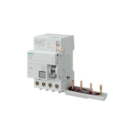 Blocco Differenziale, A 4 Poli, Tipo Ac, In: 63 A, 30 Ma, Un Ac: 400 V, Per 5Sy