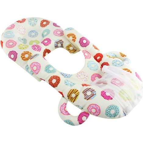 Coussin d'allaitement portable multifonctionnel, transat auto-alimentaire détachable, porte-biberon, coussin d'allaitement pour nourrisson