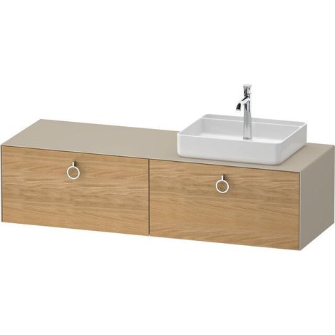 DURAVIT WT4890RH5600000 Console WTU wh White Tulip 550x1600x