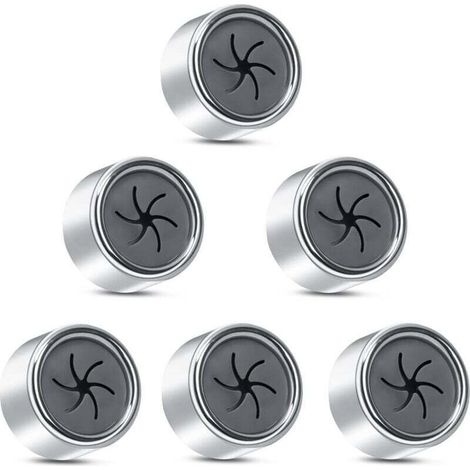 Set di 6 porta strofinacci, gancio per strofinacci da cucina, gancio rotondo per strofinacci da cucina, bagno e casa, gancio per strofinacci da cucina, porta strofinacci da cucina senza foratura (1/4)