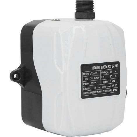180W High Lift Water Pressure Booster Pump DC 24V Automatic Domestic Home Pressure Booster Pump (1/5)