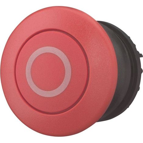 Bouton-poussoir ' coup de poing ' rouge 0 à rappel EATON M22S-DP-R-X0 (1/3)