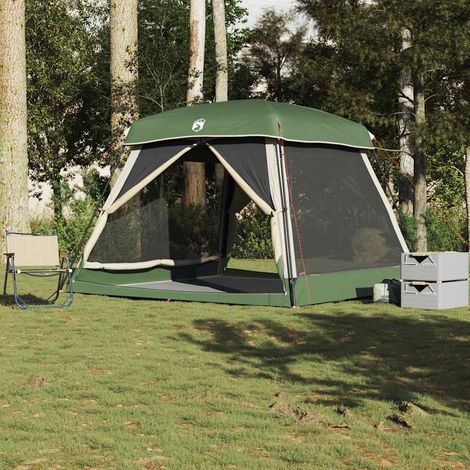 vidaXL Family Tent Cabin 6-Person Green Waterproof (1/5)