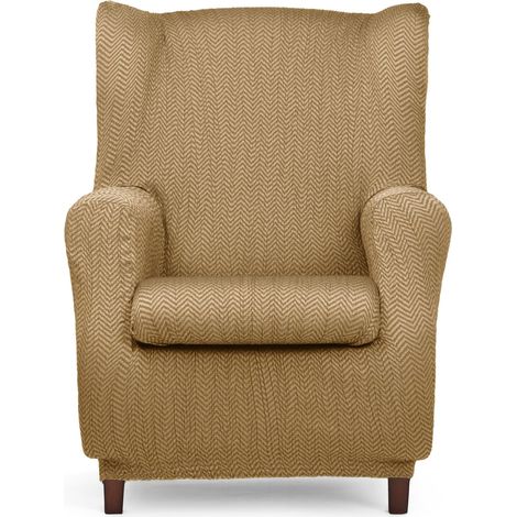Housse de Fauteuil Extensible 1 Place Moutarde Design (1/5)