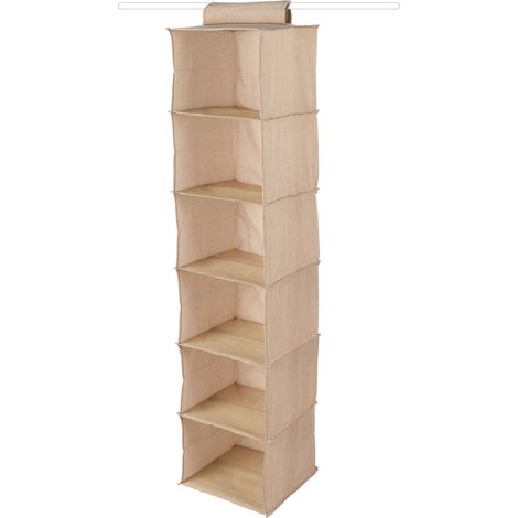 Étagère à suspendre 6 niveaux Sandy - COMPACTOR - 29 + 29 + H.127 cm - (1/5)