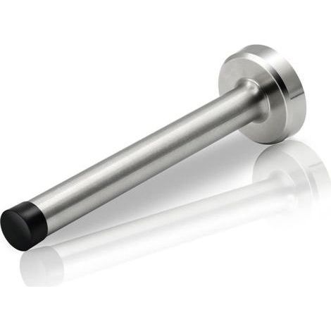 Butée de porte murale 15,2 cm en acier inoxydable – Amortissement bruit caoutchouc – Protection murale pour portes lourdes (1/5)
