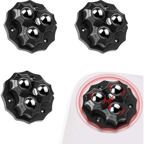 Petite Roulettes pour Meubles, Petite Roulette Roulettes à Billes Autoadhésif, Transfert à Billes Roulettes, Roulette pour Petit Meuble pour Meuble Boîte de Rangement Ustensiles de Cuisine (1/5)