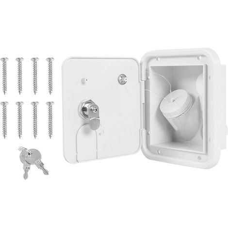 Trappes de remplissage pour entrée d'eau pour camping-car, couvercle verrouillable pour réservoir de remorque (1/5)