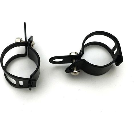 soportes para intermitentes de motocicleta, abrazaderas de reubicación de horquilla de 27-36 mm