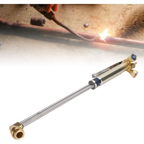 Chalumeau de découpe isobare type G02-200 avec conduit de gaz en acier inoxydable anti-retour de flamme. (1/5)