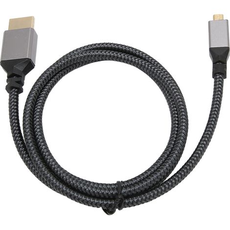 Câble HDMI 4K 60Hz 18Gbps 1 mètre - Compatible Ultra HD, HDR, PS5, Xbox, Home Cinéma (1/5)