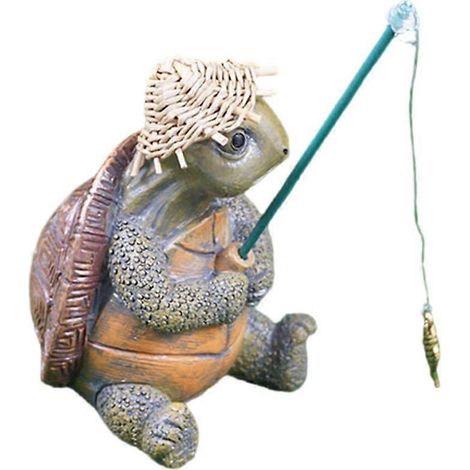 Baignoire résine tortue durable, sculpture décorative extérieur anti-intempéries, figurine jardin cour résistante aux UV. (1/4)