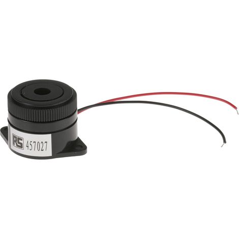 Buzzer piézo RS PRO 95dB Continu, 28V c.c. max, Montage panneau