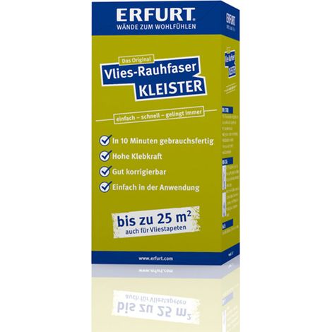 Erfurt Vlies-Rauhfaser Kleister 200 g für bis zu 25 qm