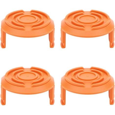 4 Pcs Spool Caps, Lawn Mower Spool Replacement Cap, Lawn Mower Spool Cap, Lawn Mower Accessories (1/5)