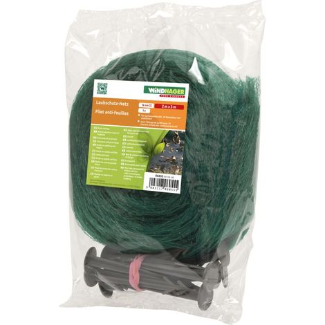 Windhager Laubschutznetz 2 x 3 m, grün Netz (1/2)