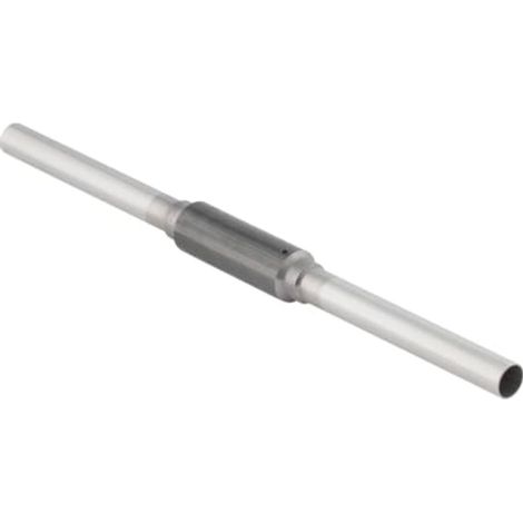 Geberit Mapress Acciaio inox Passaggio a parete e soffitto con due estremità a innesto, DN 40, 90985