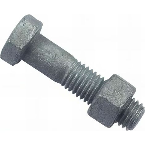 Boulon SB tête hexagonale 14 x 50 mm Galvanisé - Boite de 50 pcs - SB881405009B
