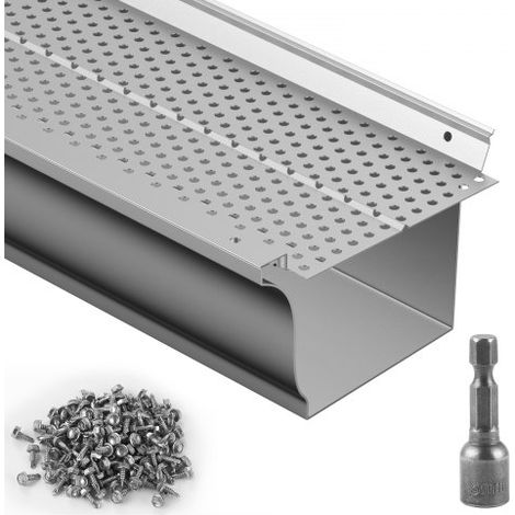 Grille de Protection Gouttière 127 mm Pare-feuilles pour (1/5)