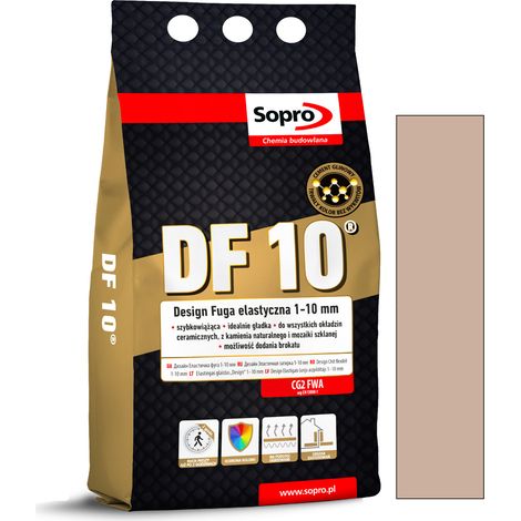 Stucco per fughe Sopro DF10 beige 32 4kg 1057A (1/5)