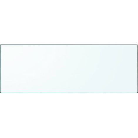 Plateau en verre trempé transparent - transparent (1/2)