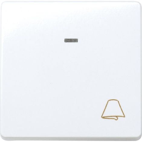 Pulsador campana ancho luminoso Simon 27 BLANCO 27160-65 (1/3)