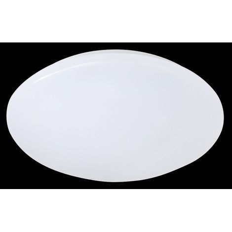 Plafonnier salle de bain PUTZ blanc LED 12W IP44 Ø27cm (1/4)