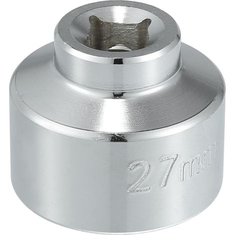 27mm Profil Bas Huile Filtre Clé Bouchon Douille Extracteur Outils pour Voiture (1/5)