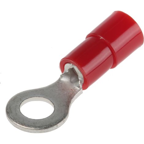 Cosses à œillet Phoenix Contact, Isolé, Rouge, 1.5mm², M4, 8mm, série C-RCI 1.5/M4