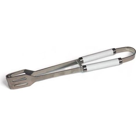 Pinces à barbecue 37 cm Bercato blanches - couleur (1/2)