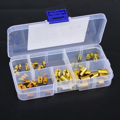 60 inserts filetés autotaraudeurs en acier au carbone type 302 (1/5)