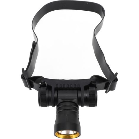 Lampe frontale sous-marine 8000 LM 3 modes d'éclairage étanche 100m alliage aluminium pour plongée et exploration extérieure (1/5)