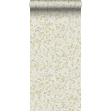 papier peint carreaux de ciment jaune - Sanders & Sanders (1/5)