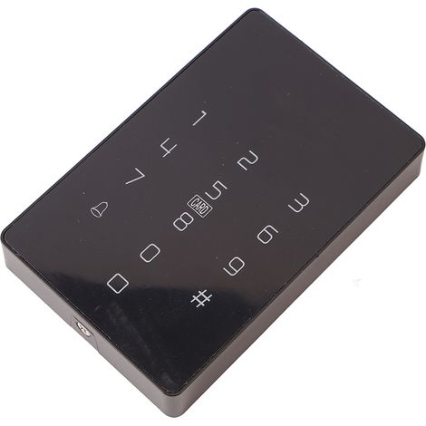 Système de contrôle d'accès par carte RFID et mot de passe pour portes vitrées et portes en fer (1/5)