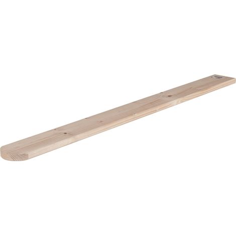 TAVOLETTA PER BALCONI STONDATA IN ABETE 18 X 91 X 980 MM