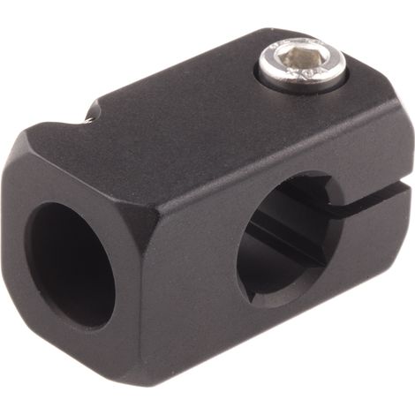 Collier de connexion RS PRO, profilé 10mm, Ø 12mm en Aluminium ( Prix pour 1 ) (1/2)