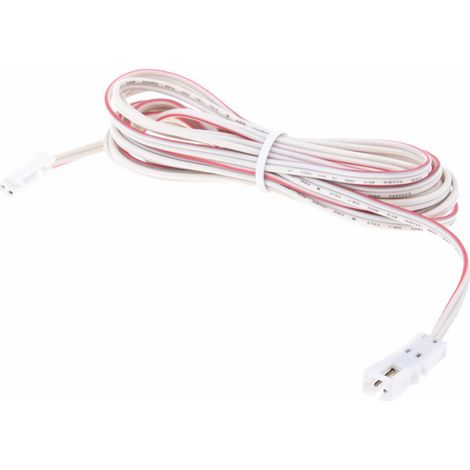 SOTECH Verlängerungskabel 2000 mm weiß (miniAMP Stecker / Buchse) zum erweitern für LED-Beleuchtung VIOLA