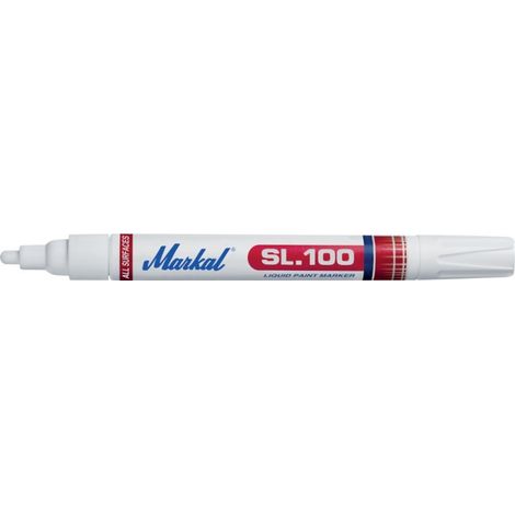 Marqueur industriel ORANGE peinture liquide SL.100 - Markal