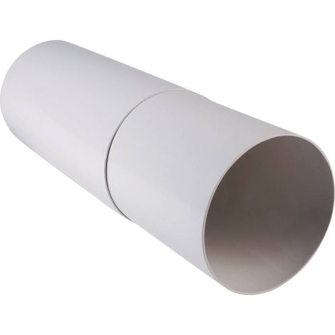 Wallair 20200198 Système de ventilation pour conduites rondes 100 tuyau télescopique