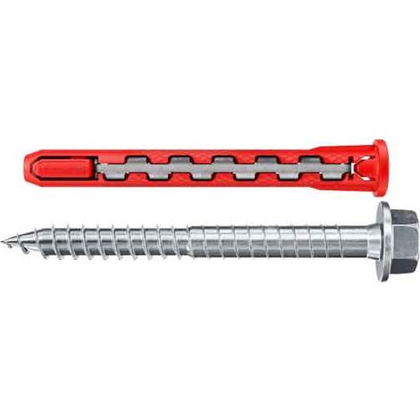 TASSELLO CON VITE 'HYBRIDPOWER-FUS' Ø 10x90 mm - vite 7x87 mm Q.TA 50