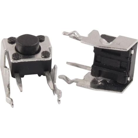 20 Pcs Momentary Right Angle Touch Tact Push Button Switch 6 x 6 mm x 5 mm usage simple