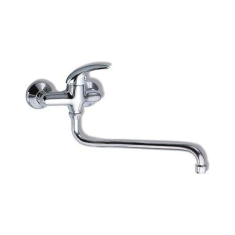 Novaservis Metalia 55 - Mélangeur lavabo mural 100 mm, chromé 55079,0 (1/2)