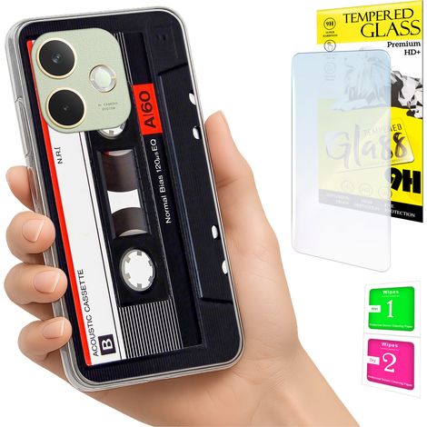 Funda para Oppo A5 Pro Photo Cover Case Back Case + Cristal 9H (1/5)