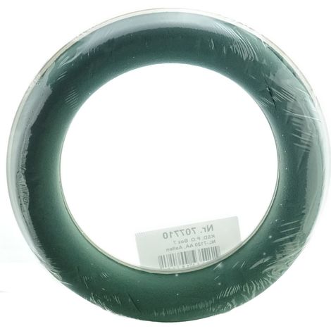 Kranz Grün aus Steckschaum für frisches Grün Ø 30 cm (1/2)