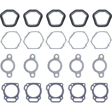 Honda GX390 13HP Engine Part Similar Part Part 11381-Ze3-801 12251-Zf6-W00 12391-Ze2-020 Crankcase Cylinder Valve Cover Gasket Kit (1/5)