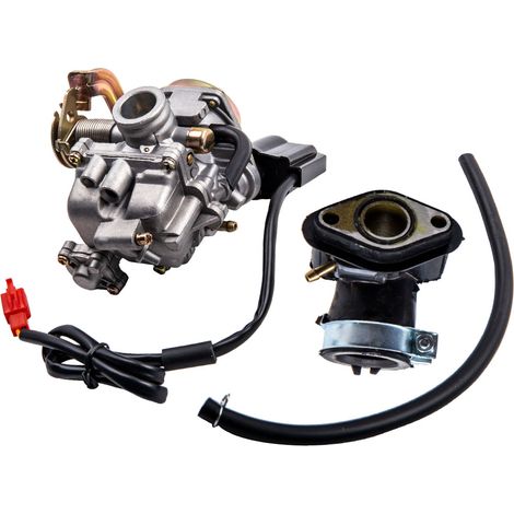 Ansaugstutzen + Vergaser Carb für Rex RS 450 RS 400 RS460 RS 500 GY6 50cc 60cc (1/5)