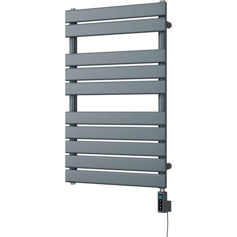 Typhoon - Anthracite Electric Towel Rail H816mm x W500mm 300w Thermostatic WIFI (1/3)