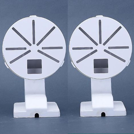 lot De 2 Witi Support De Bote De Jonction Pour Camra De Scurit,botier De Gestion Des Cbles Compatible Avec Les Camras Dme En Mtal,revtement En Pou (1/5)